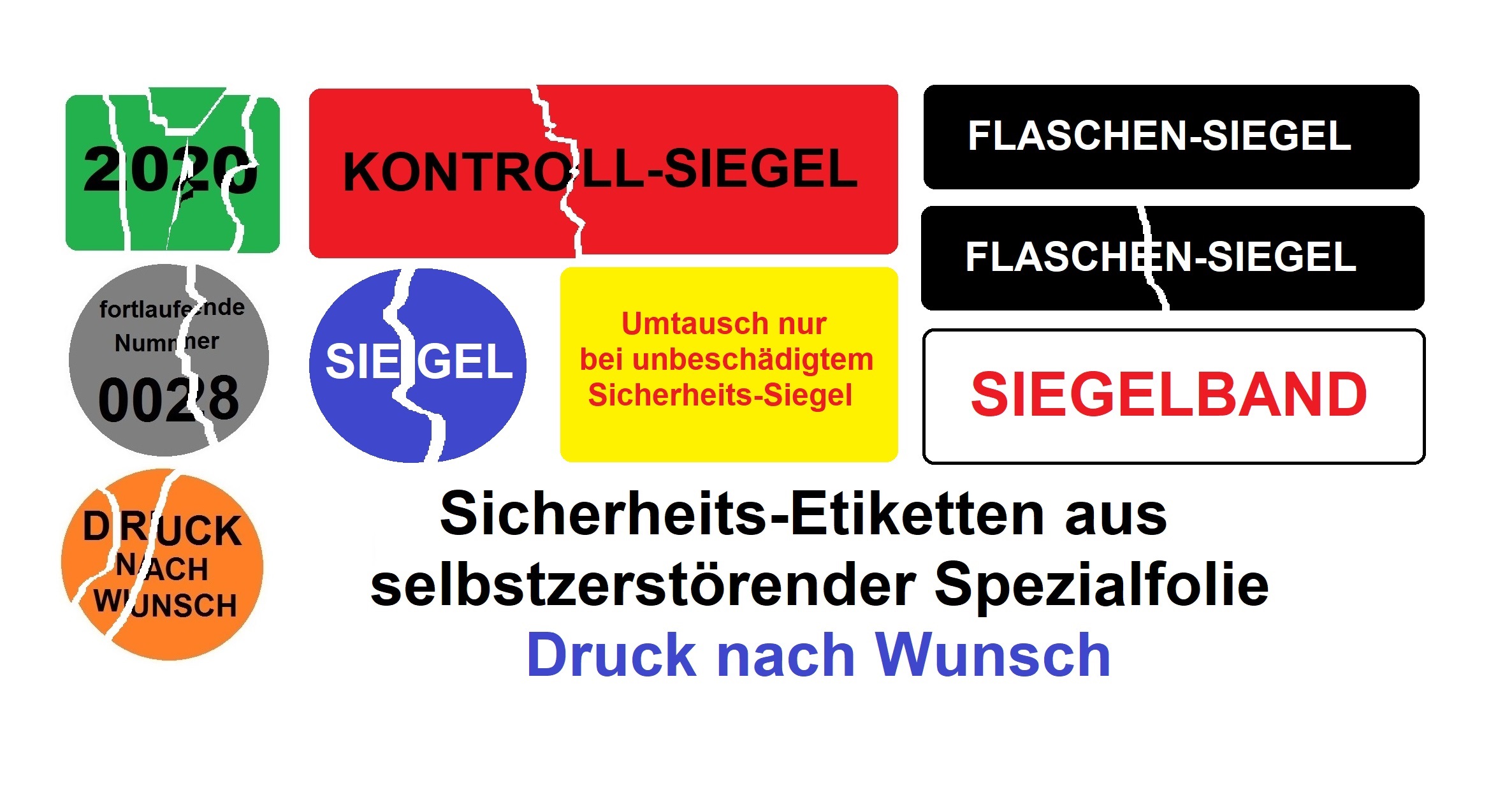Sicherheitssiegel Sicherheitssiegel